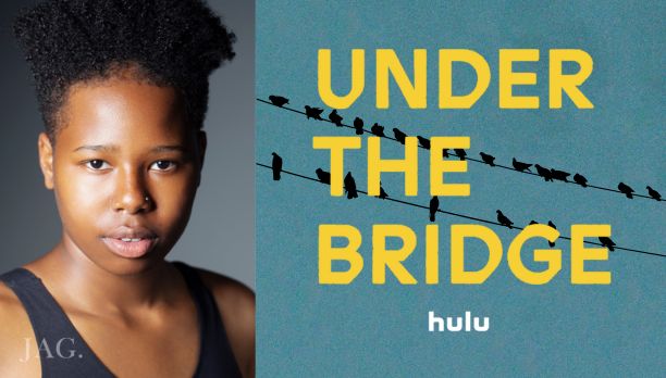 AIYANA GOODFELLOW 'UNDER THE BRIDGE' Wrapped Filming